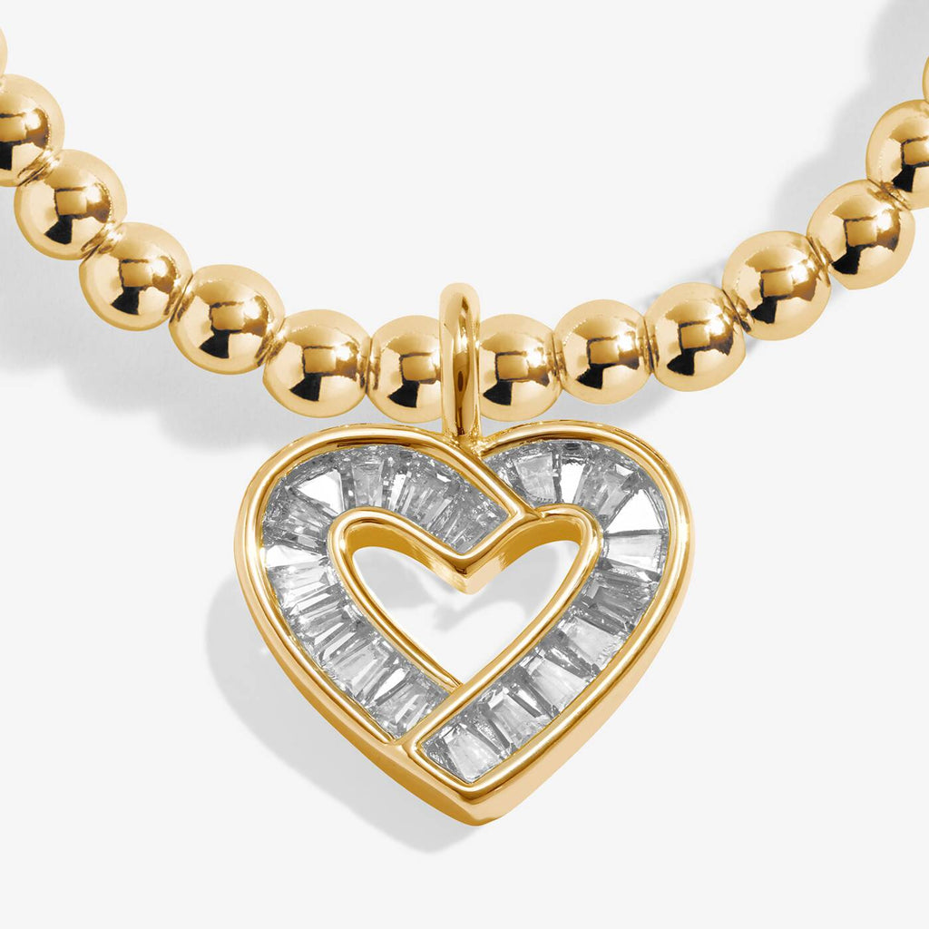 Joma Jewellery Christmas A Little Merry Christmas Gold Plated Bracelet