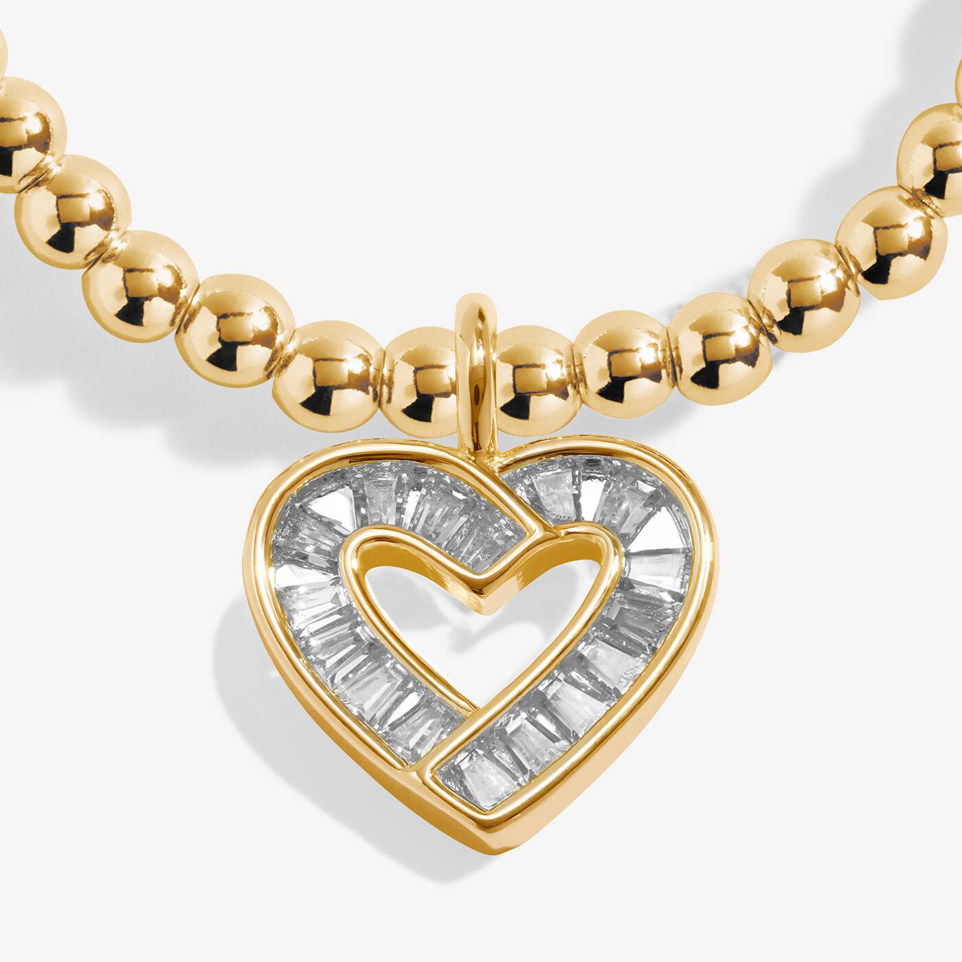Joma Jewellery Christmas A Little Merry Christmas Gold Plated Bracelet