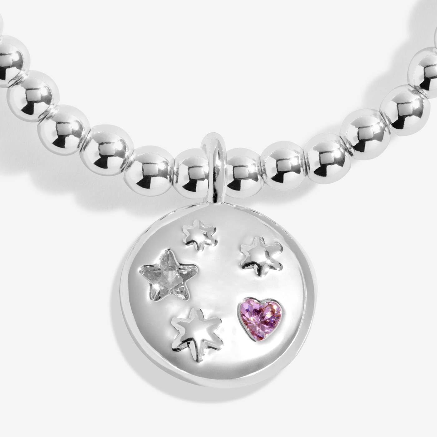 Joma Jewellery Christmas A Little Merry Christmas Lovely Granddaughter Silver Plated Bracelet