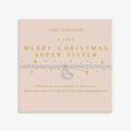 Joma Jewellery Christmas A Little Merry Christmas Super Sister Silver Plated Bracelet