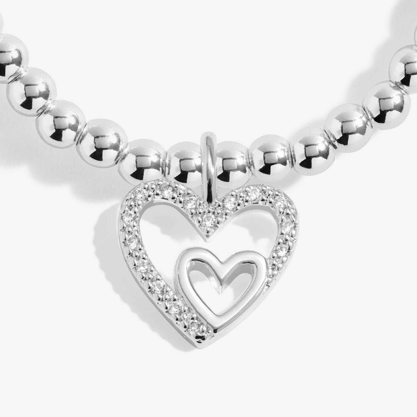 Joma Jewellery Christmas A Little Mother And Daughter Silver Plated Bracelet