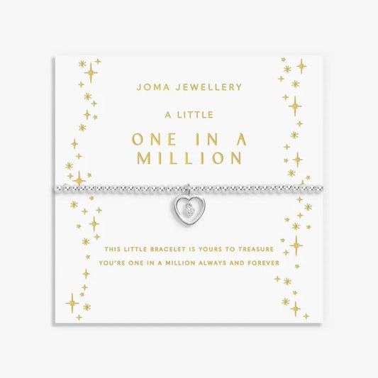 Joma Jewellery Christmas A Little One In A Million Silver Plated Bracelet