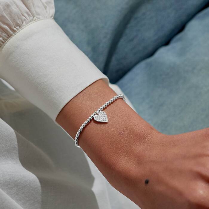 Joma Jewellery Christmas A Little Season To Sparkle Silver Plated Bracelet
