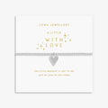 Joma Jewellery Christmas A Little With Love Silver Plated Bracelet