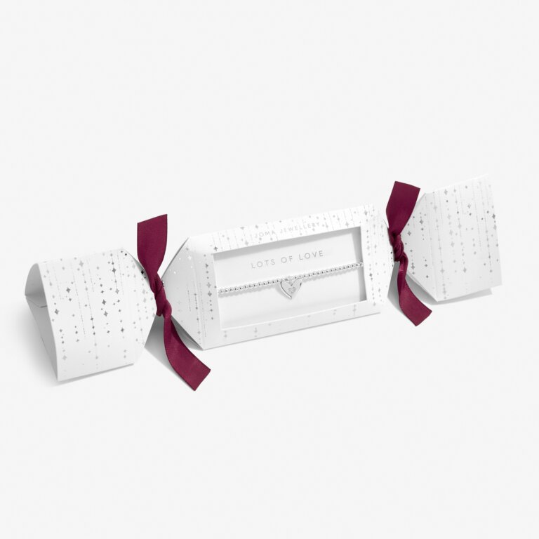 Joma Jewellery Christmas Cracker Childrens With Love Silver Bracelet