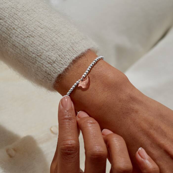 Joma Jewellery Christmas Cracker With Love Silver Plated Bracelet