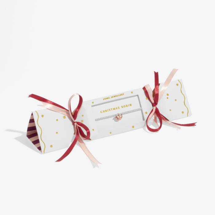 Joma Jewellery Christmas Cracker Merry Christmas Silver Plated Bracelet