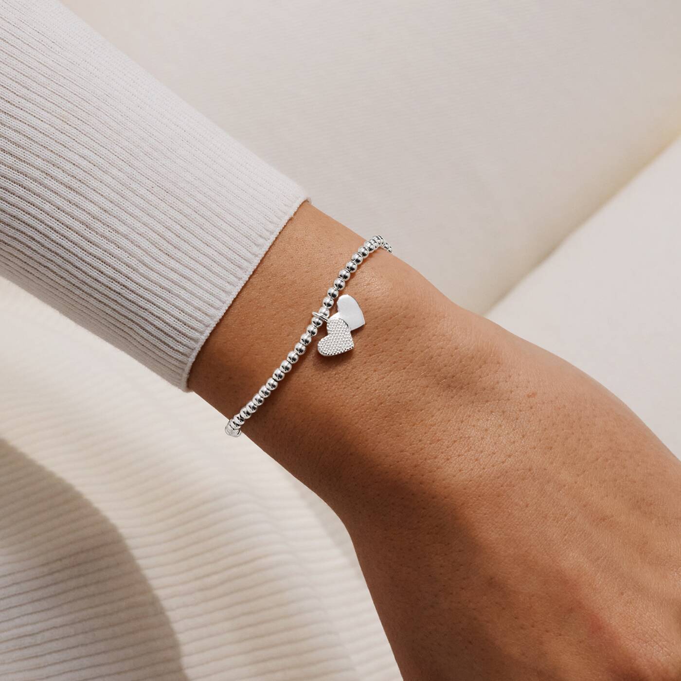 Joma Jewellery Christmas Cracker Merry Christmas Fabulous Friend Silver Plated Bracelet