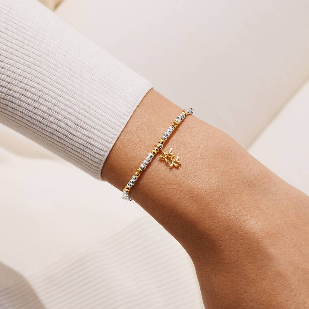 Joma Jewellery Christmas Little Stories Love And Wishes Silver & Gold Plated Bracelet