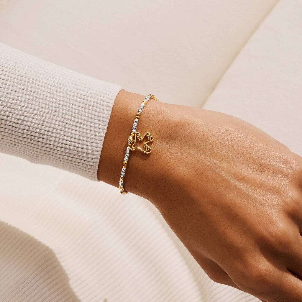 Joma Jewellery Christmas Little Stories Noel Silver & Gold Plated Bracelet