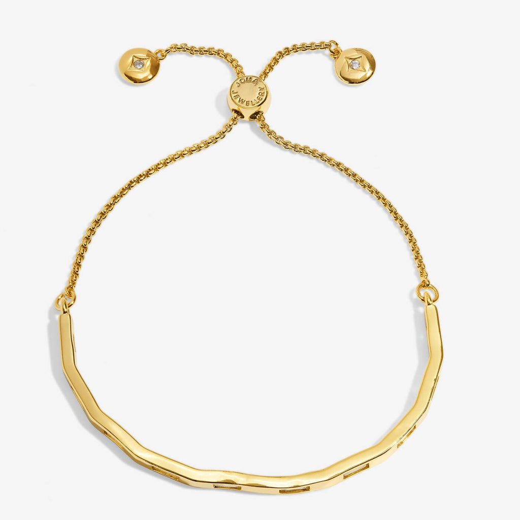 Joma Jewellery Classic Collection Baguette CZ Gold Plated Bangle