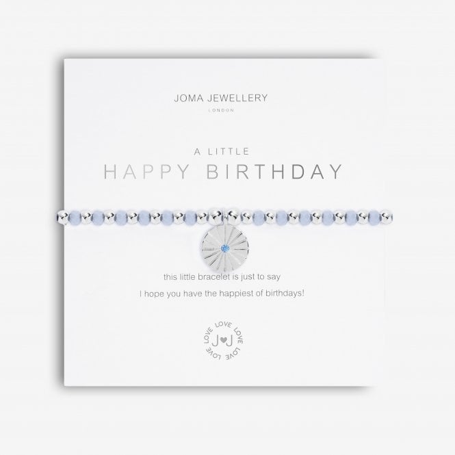 Joma Jewellery Colour Pop A Little Happy Birthday Bracelet