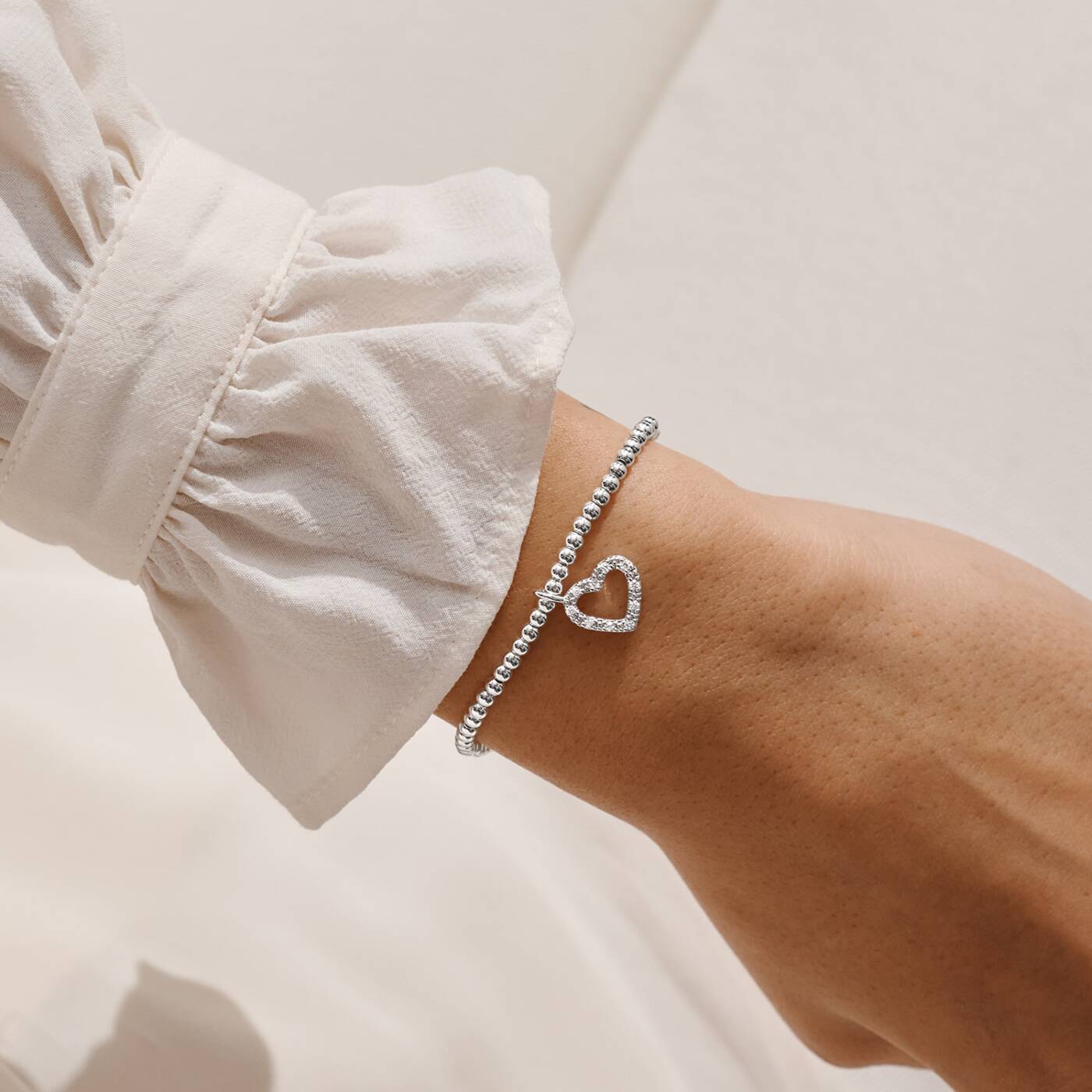 Joma Jewellery Confetti A Little Happy Birthday Daughter Silver Plated Bracelet