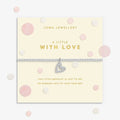 Joma Jewellery Confetti A Little With Love Silver Plated Bracelet