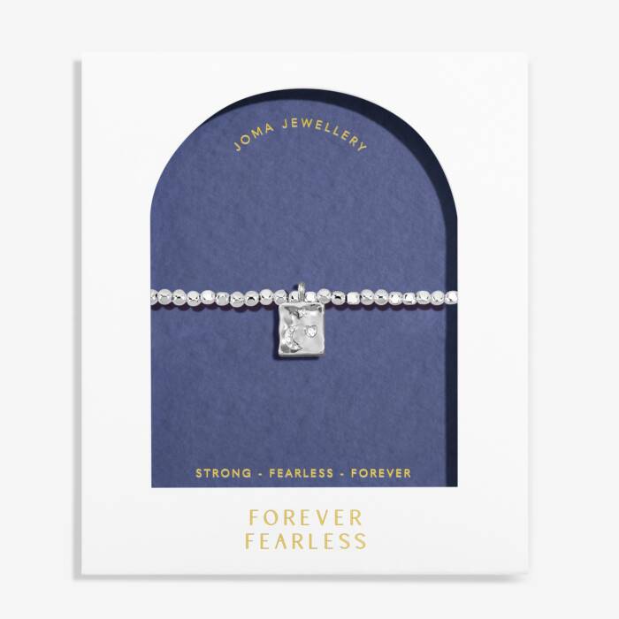 Joma Jewellery Dolce Vita Forever Fearless Silver Plated Bracelet
