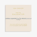 Joma Jewellery Forever Yours Darling Daughter Silver Bracelet