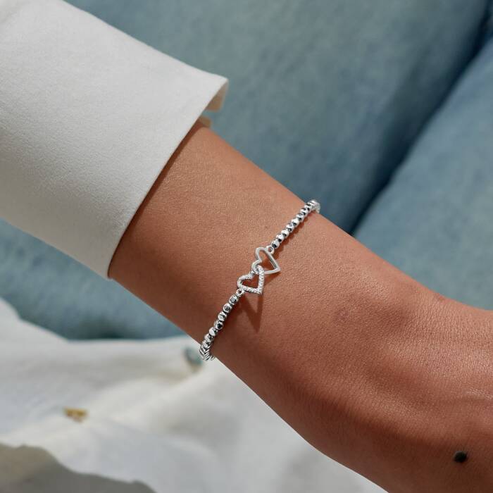 Joma Jewellery Forever Yours Happy Birthday Wonderful Grandma Silver Plated Bracelet
