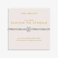 Joma Jewellery Forever Yours It's Your Season To Sparkle Silver Plated Bracelet