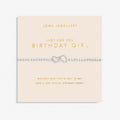Joma Jewellery Forever Yours Just For You Birthday Girl Silver Bracelet