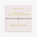 Joma Jewellery Forever Yours Sending Lots Of Love And Wishes Silver Plated Bracelet