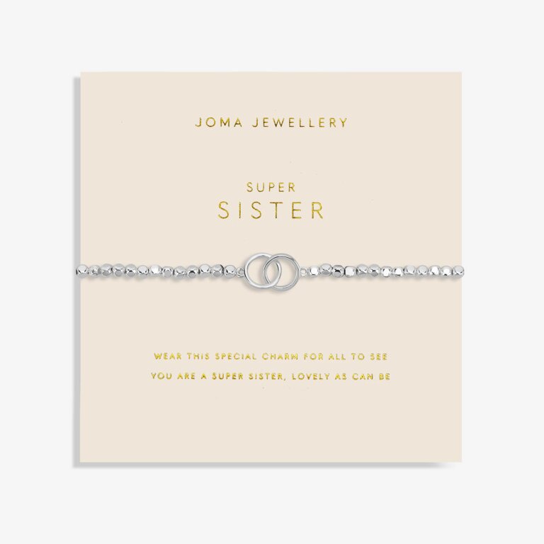Joma Jewellery Forever Yours Super Sister Silver Bracelet