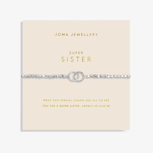 Joma Jewellery Forever Yours Super Sister Silver Bracelet
