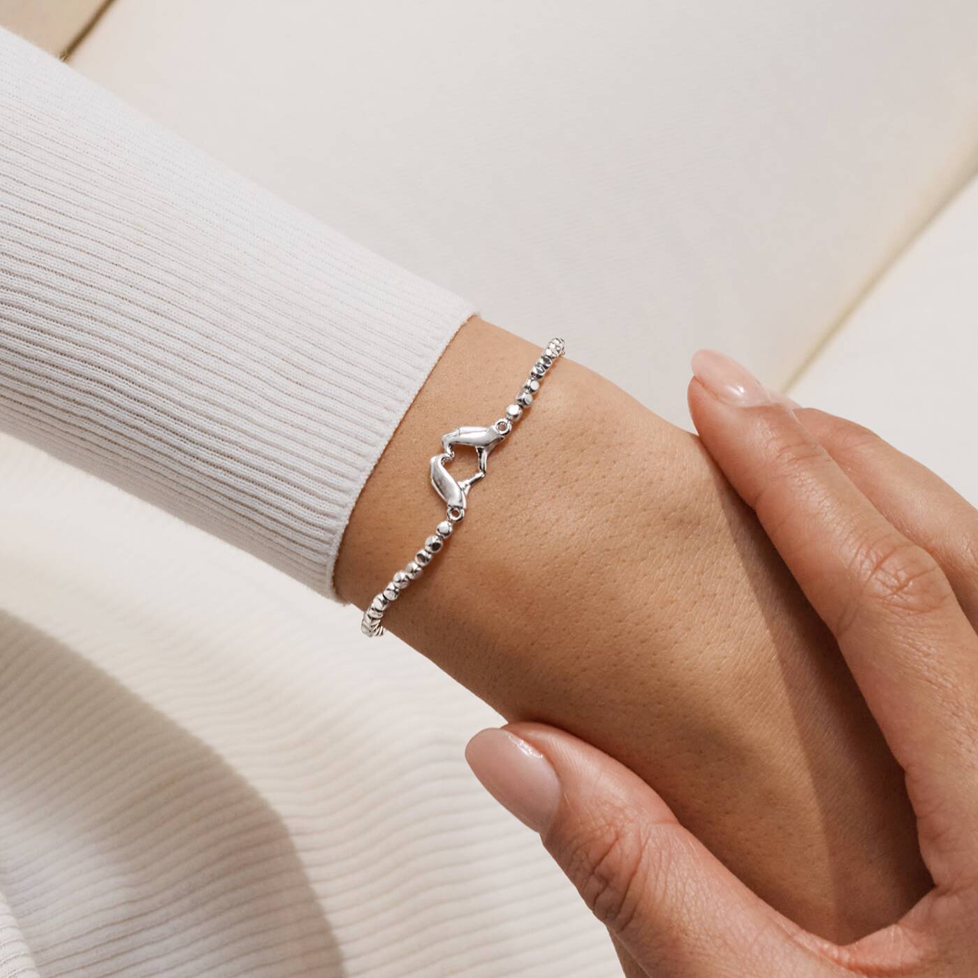 Joma Jewellery Forever Yours We Are Better Together Silver Plated Bracelet