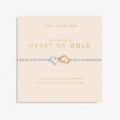 Joma Jewellery Forever Yours You Have a Heart Of Gold Silver Bracelet