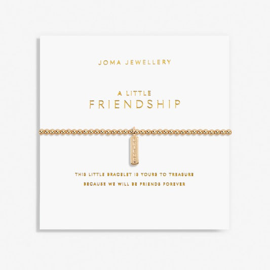 Joma Jewellery Gold A Little Friendship Gold Bracelet