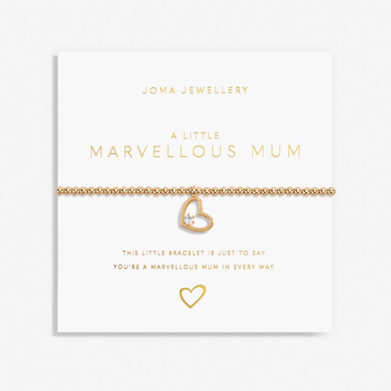 Joma Jewellery Gold A Little Marvellous Mum Gold Bracelet