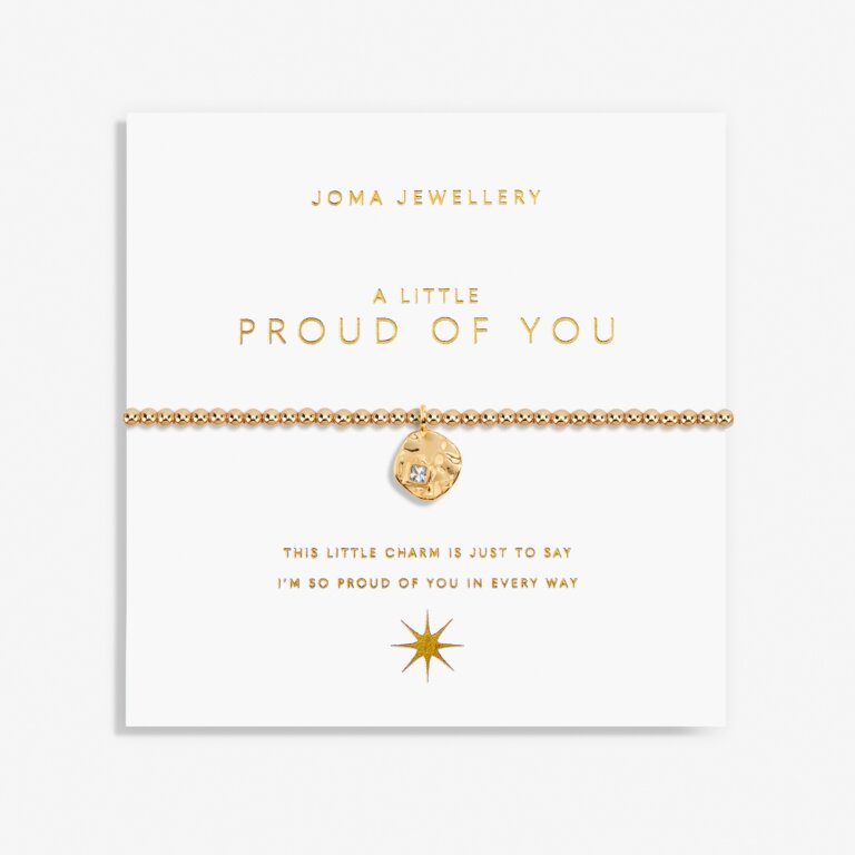Joma Jewellery Gold A Little Proud Of You Gold Bracelet