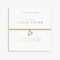 Joma Jewellery Golden Glow A Little Super Sister Bracelet