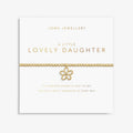 Joma Jewellery Golden Glow A Little Lovely Daughter Bracelet