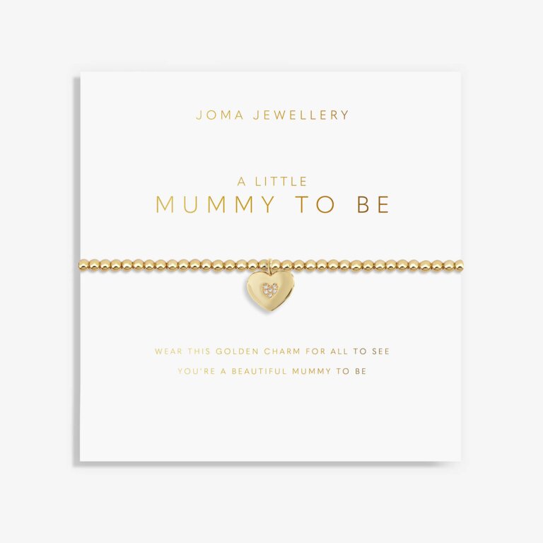 Joma Jewellery Golden Glow A Little Mummy To Be Bracelet
