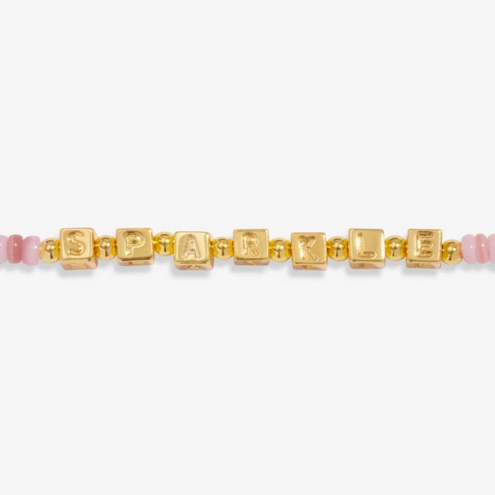 Joma Jewellery Happy Little Moments Phone Charm Sparkle Gold Plated Phone Charm