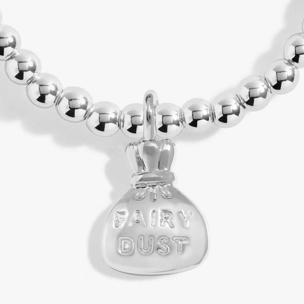 Joma Jewellery Kids' A Little Made Of Fairy Dust Silver Plated Bracelet