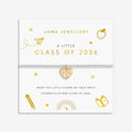 Joma Jewellery Kids' A Little Class Of 2026 Silver & Gold Plated Bracelet