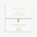 Joma Jewellery Kids A Little Fearless Silver & Gold Plated Children's Bracelet
