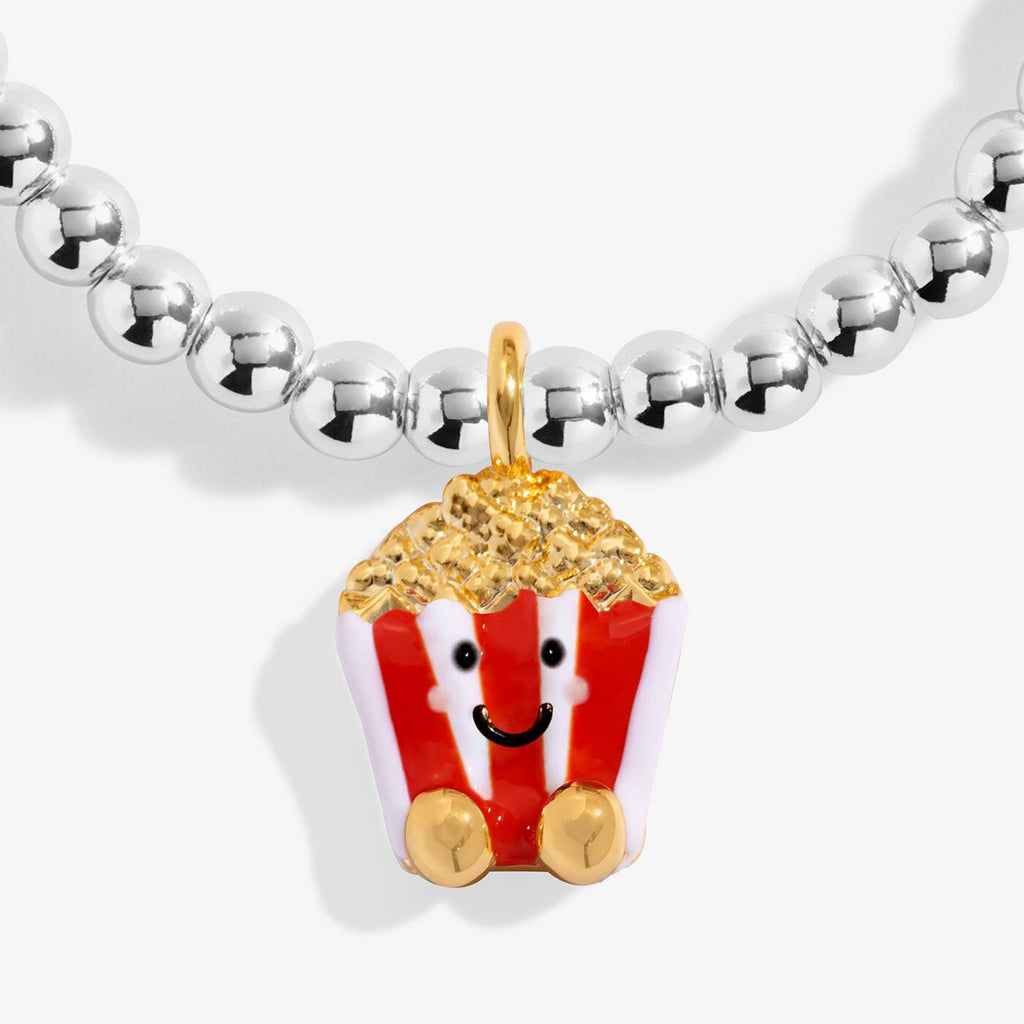 Joma Jewellery Kids' A Little Jomees You're Popping Amazing Silver & Gold Plated Bracelet