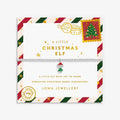 Joma Jewellery Kids' Christmas A Little Christmas Elf Silver Plated Bracelet