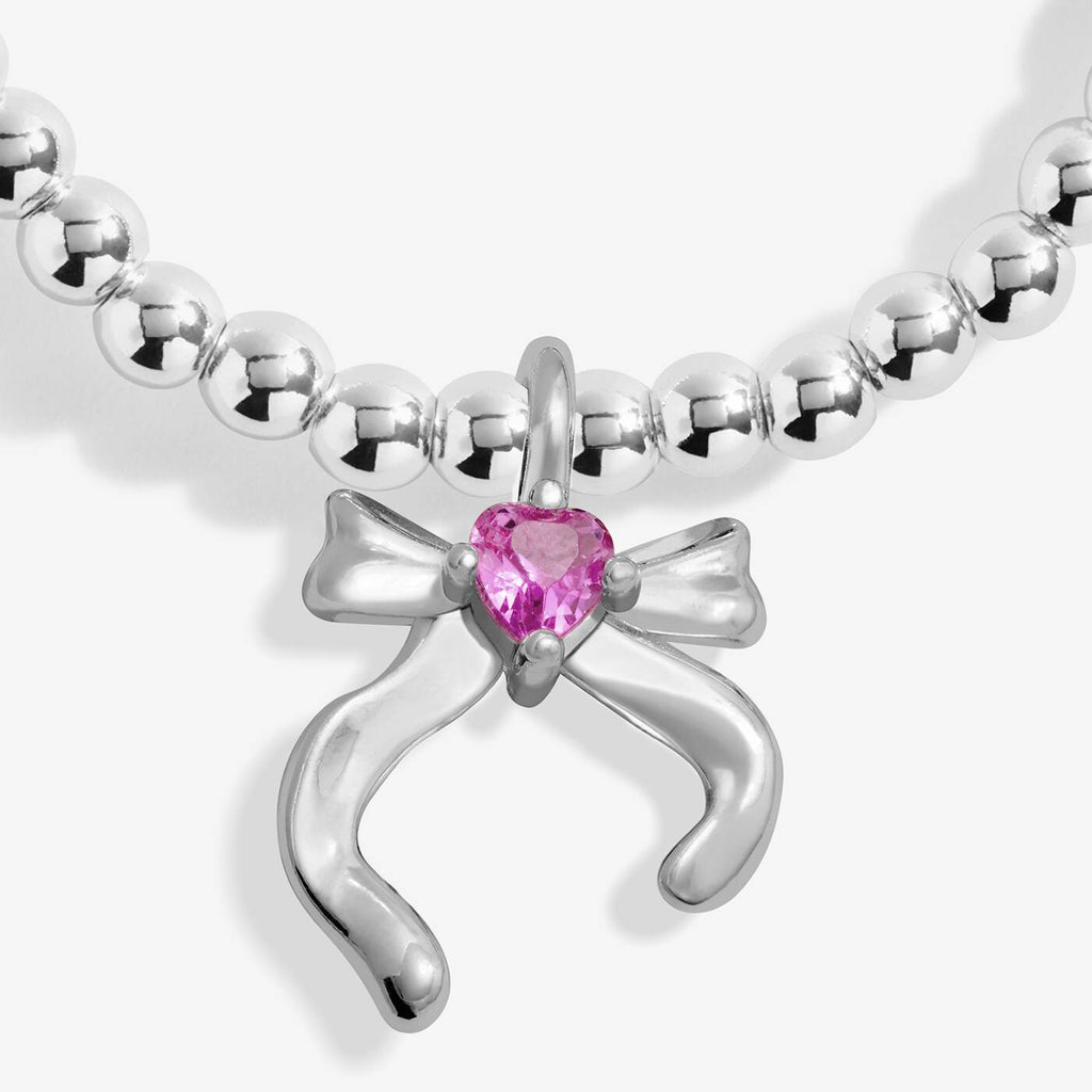 Joma Jewellery Kids' Christmas A Little Merry Christmas Daughter Silver Plated Bracelet