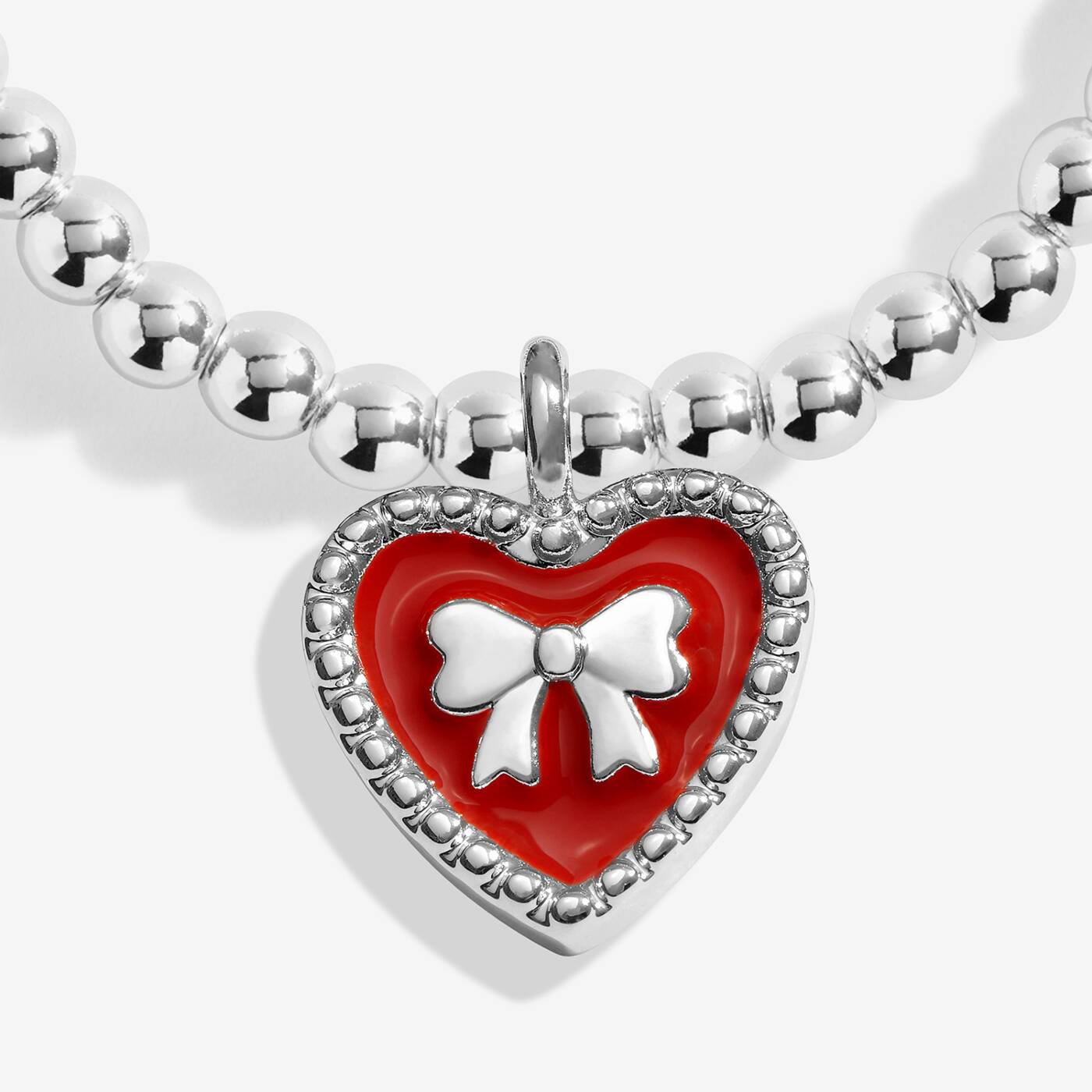 Joma Jewellery Kids' Christmas A Little Merry Christmas Granddaughter Silver Plated Bracelet