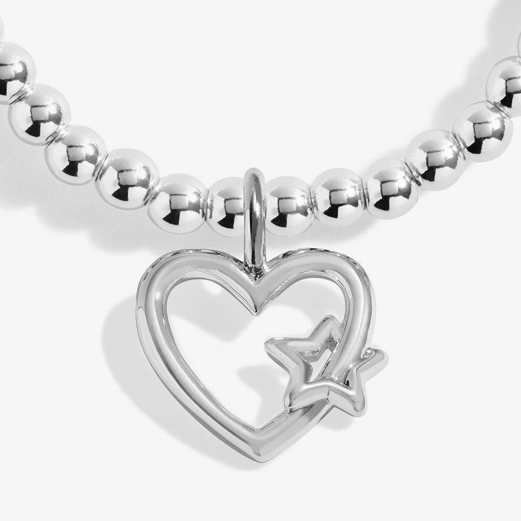 Joma Jewellery Kids' Christmas A Little Merry Christmas Silver Plated Bracelet