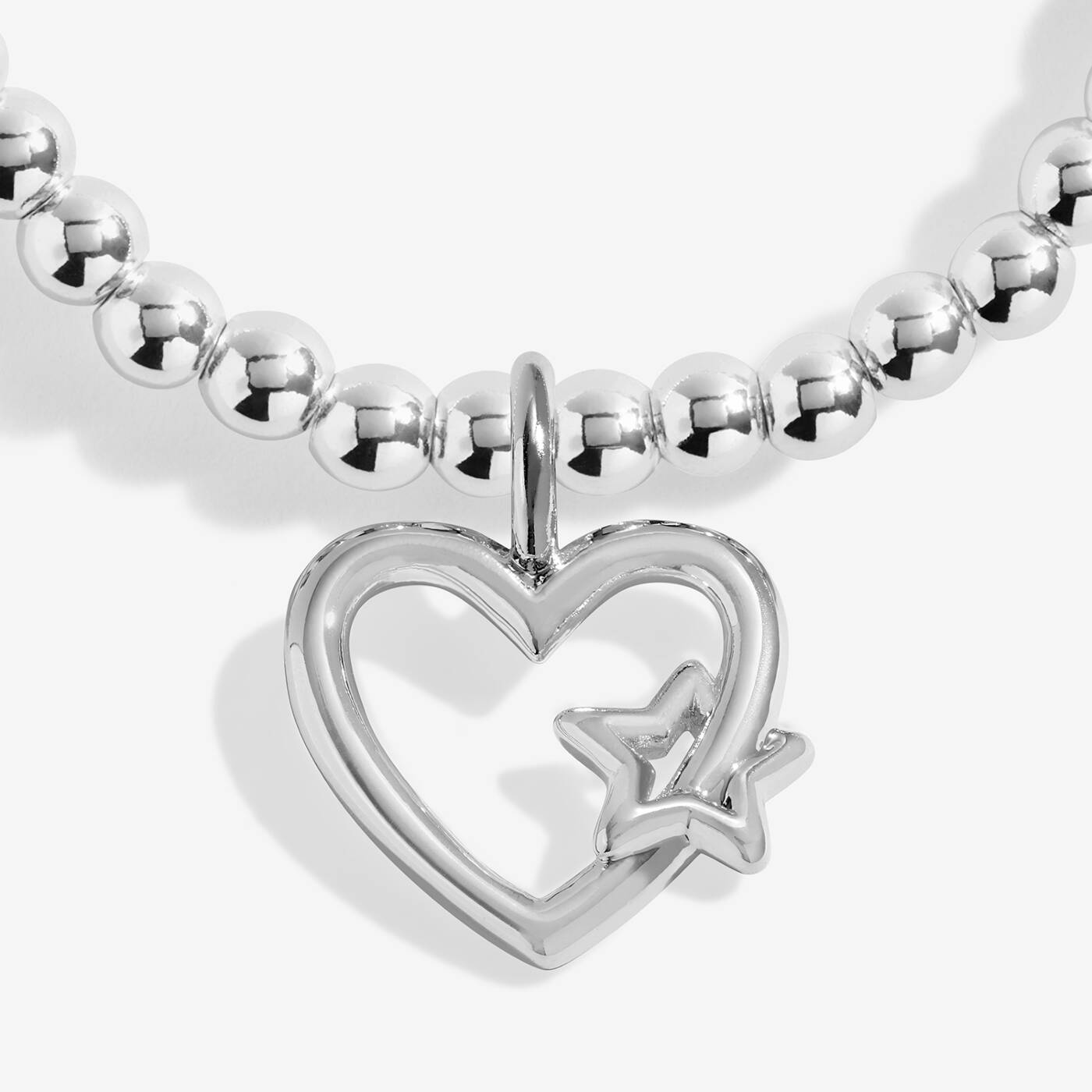 Joma Jewellery Kids' Christmas A Little Merry Christmas Silver Plated Bracelet