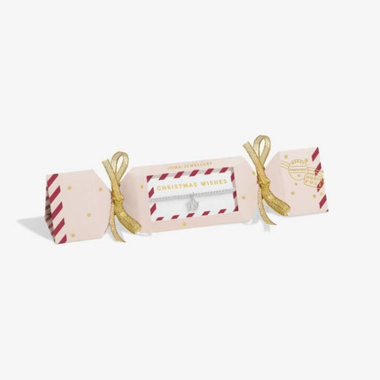 Joma Jewellery Kids Christmas Cracker Christmas Wishes Silver Plated Children's Bracelet