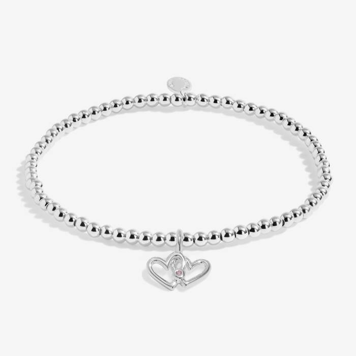 Joma Jewellery Kids Confetti A Little Best Bestie Silver Plated Children's Bracelet