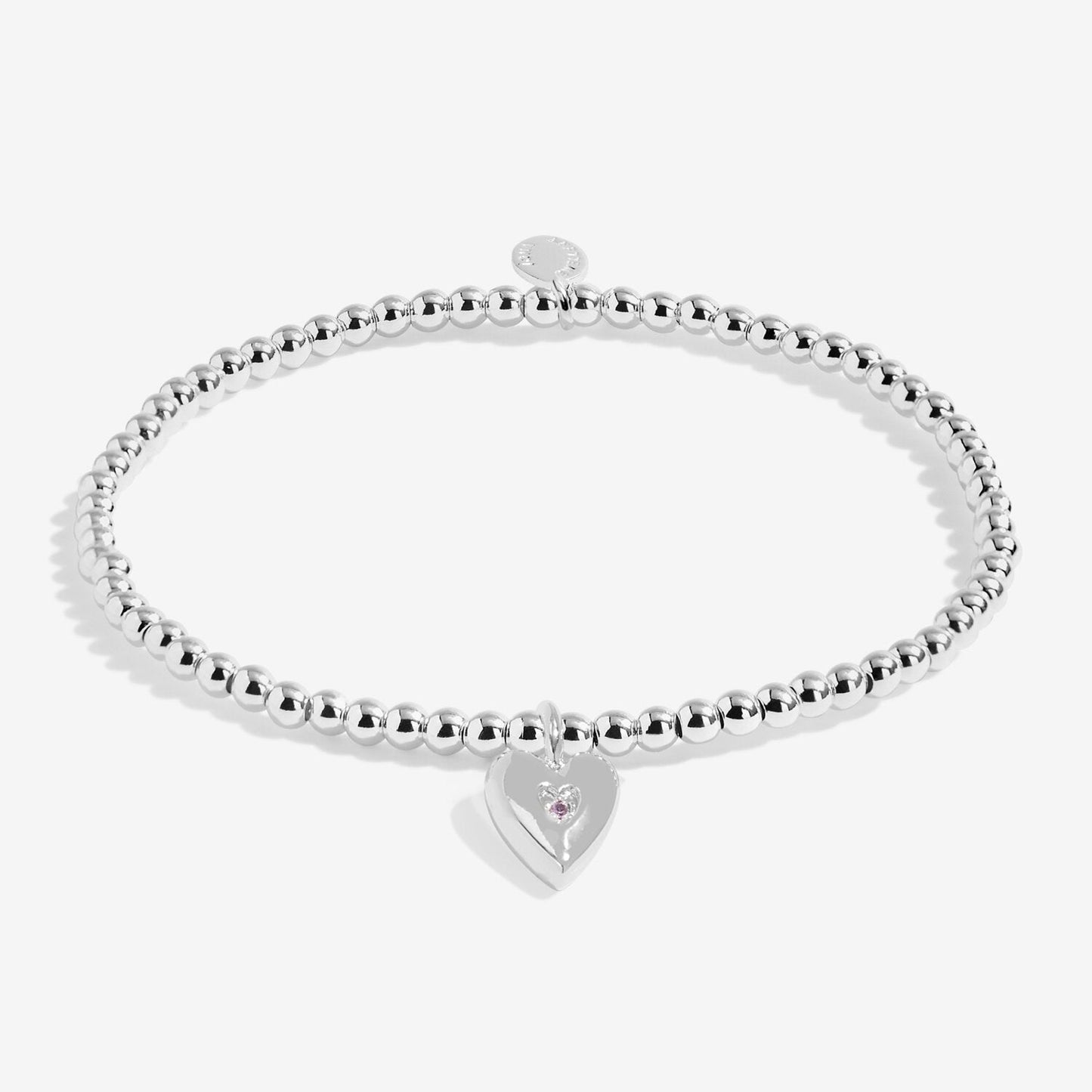 Joma Jewellery Kids Confetti A Little Wonderful Granddaughter Silver Plated Children's Bracelet