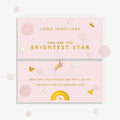 Joma Jewellery Kids' Confetti A Little You Are The Brightest Star Silver & Gold Plated Bracelet