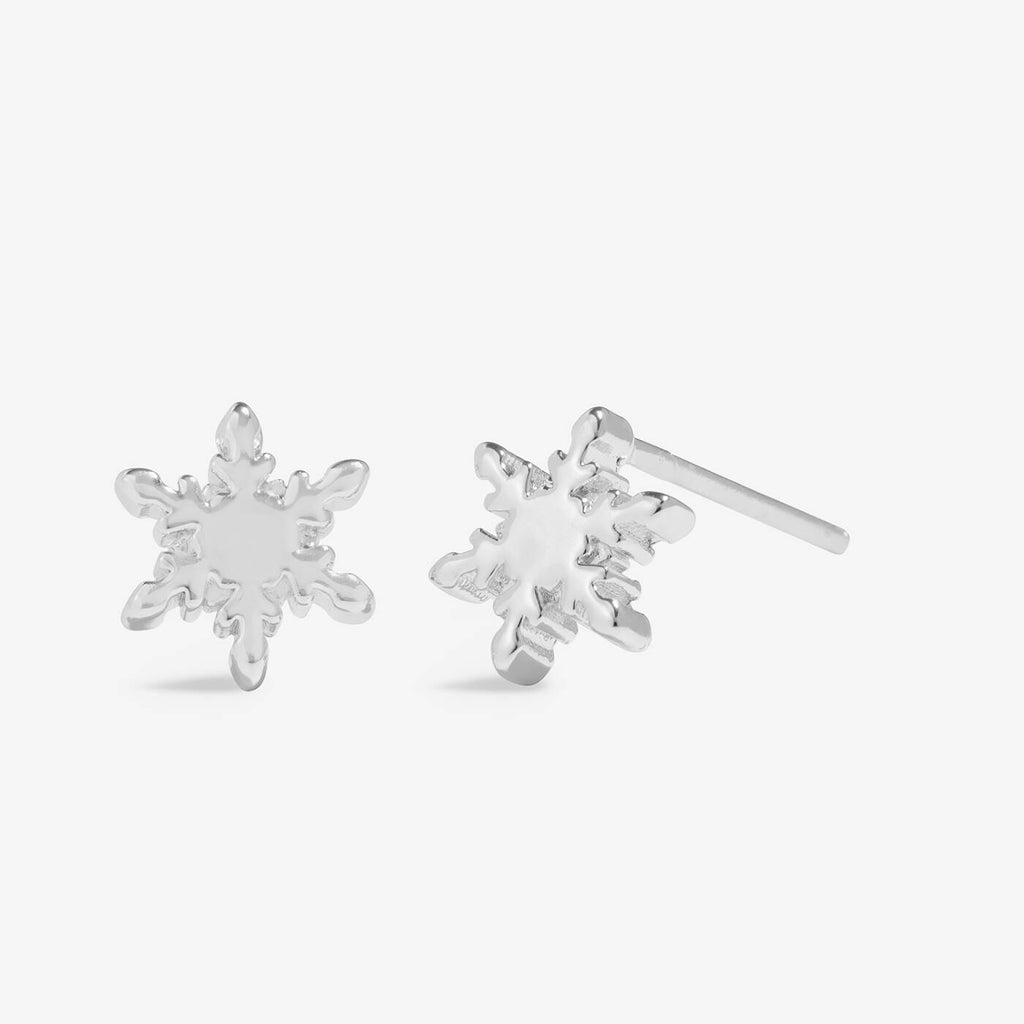 Joma Jewellery Kids' Moments To Shine Christmas Wishes Silver Plated Earrings