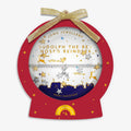 Joma Jewellery Kids' Snowglobe A Little Rudolph The Red Nosed Reindeer Silver Plated Bracelet
